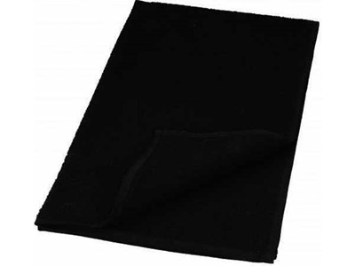 Bob Tuo håndklæde sort 50 x 85 cm. 12 stk.