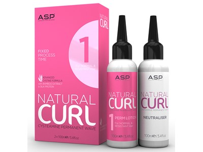 ASP Natural Curl Perm 1 + Fix
