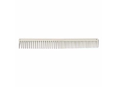 JRL Long round tooth cutting comb 9" White