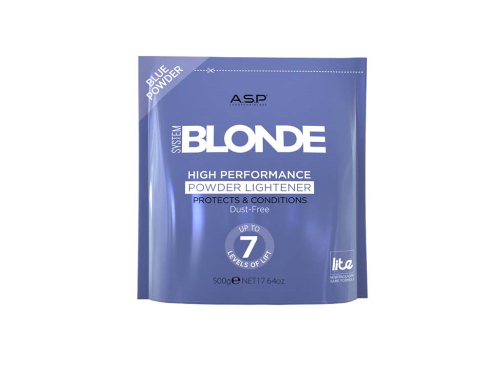 ASP System Blonde Blue Powder Lightener 500 g