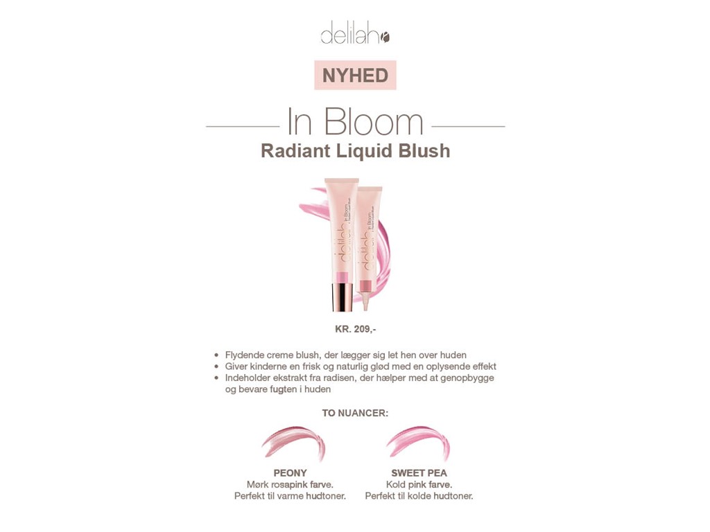 delilah In Bloom Radiant Liquid Blush - SKILT A4