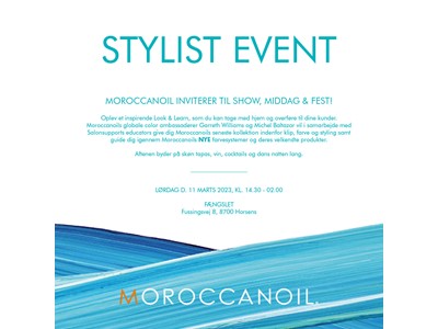 Moroccanoil Stylist Event Horsens 11.03.22